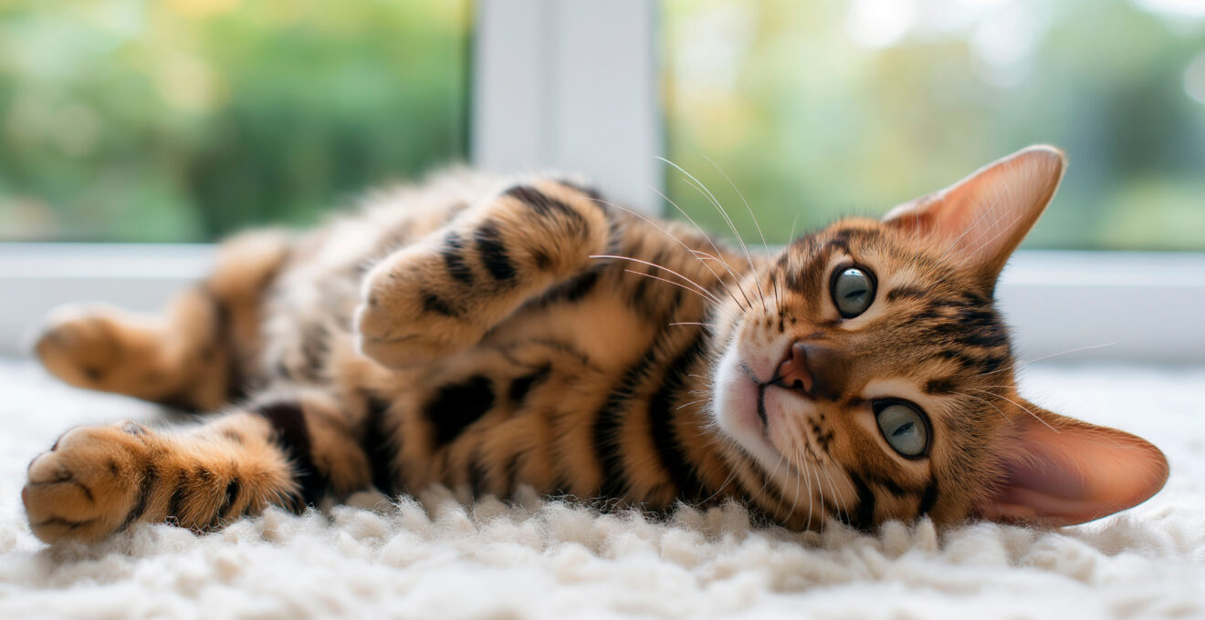 chaton Bengal croisé
